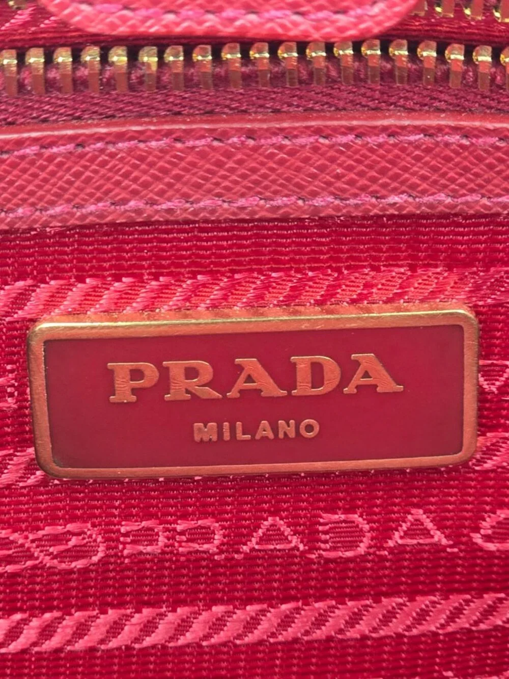 Prada Galleria Lux red Saffiano - Picture 4 of 16